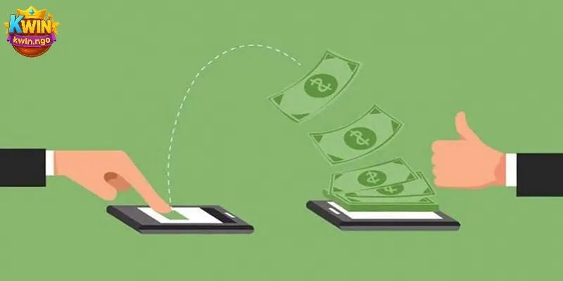 Các bước thực hiện rút tiền KWIN